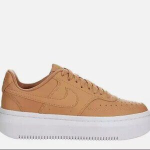 Nike Women’s Court Vision Alta LTR Chunky Platform Athletic Shoes Size 8